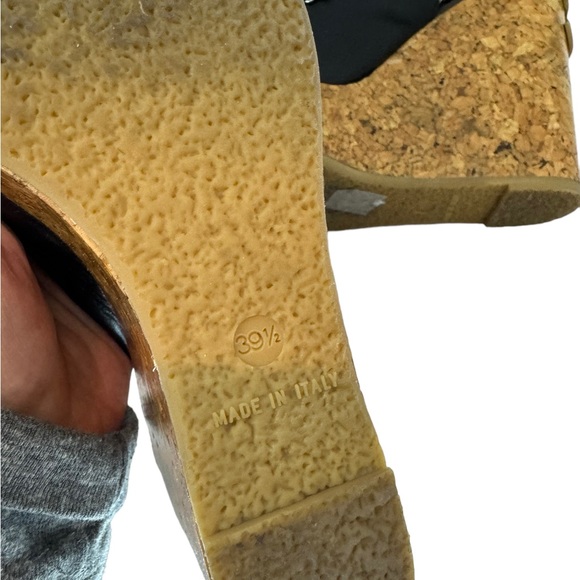 Authentic Chanel Wedges CC Logo Chain 39.5 - Picture 6 of 6